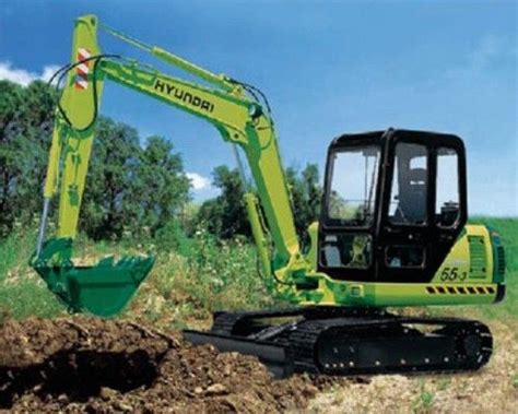 Hyundai R55 3 Crawler Excavator Service Repair Workshop Manual Download