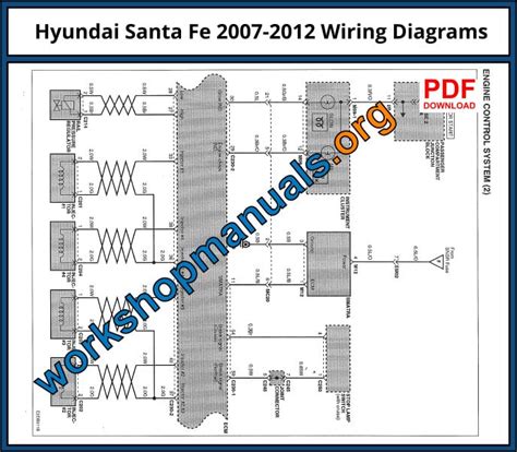 Hyundai Santa Fe 2 4l Dohc 2008 2012 Workshop Service Manual