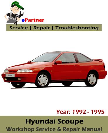 Hyundai Scoupe 1990 1995 Factory Service Repair Manual Pdf