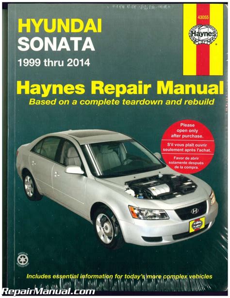 Hyundai Sonata Haynes Repair Manual