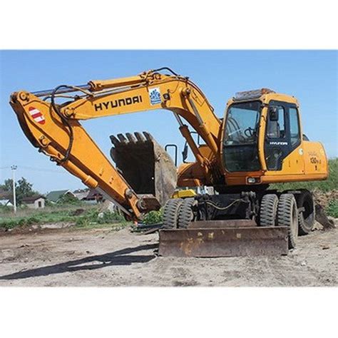 Hyundai Wheel Excavator Robex 130w 3 Operating Manual