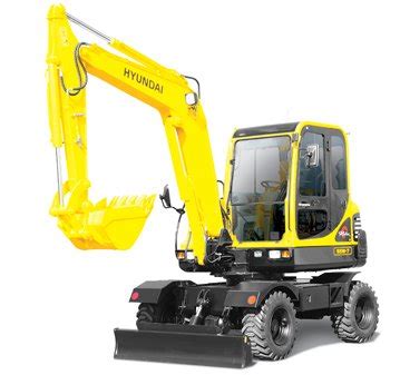 Hyundai Wheel Excavator Robex 55w 7a R55w 7a Complete Manual