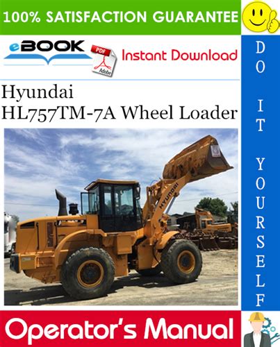 Hyundai Wheel Loader Hl757tm 7a Operating Manual