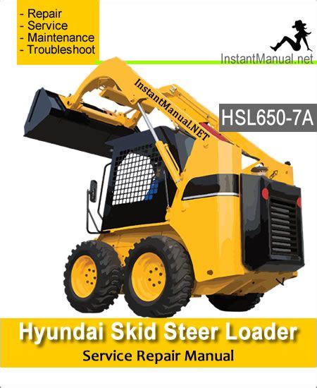 Hyundai Wheel Loader Hsl650 7a Operating Manual