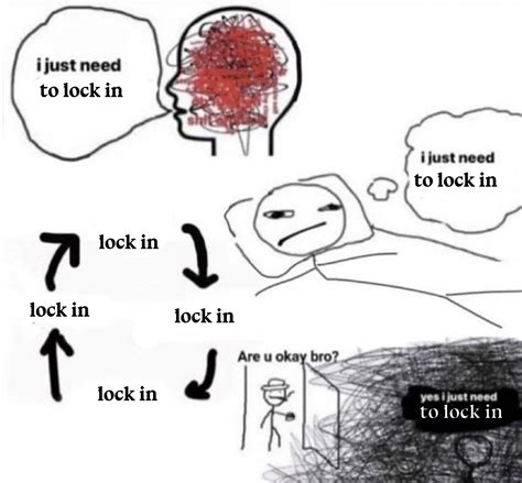 I Just Need To Lock In Meme Template