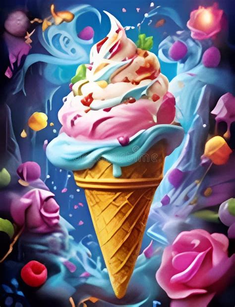 Ice Cream: A Visual Symphony of Sweetness