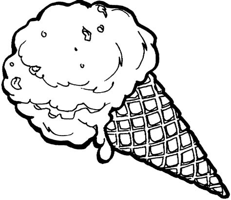 Ice Cream Cone Coloring Pages: A Sweet Treat for Kids