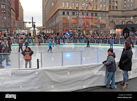Ice Skating in Downtown Cleveland: A Winter Wonderland