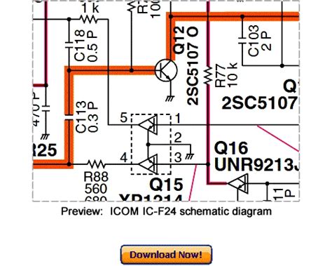 Icom Ic F24 Ic F25 Service Repair Manual Download With Addendum