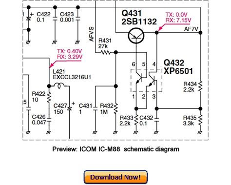 Icom Ic M88 Service Repair Manual