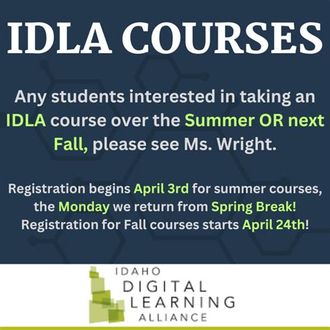 Idla Course Catalog