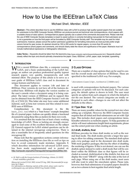 Ieee Tvt Latex Template