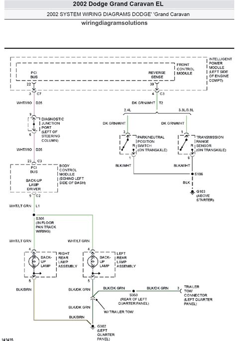 Ignition Wiring Diagram 98 Caravan