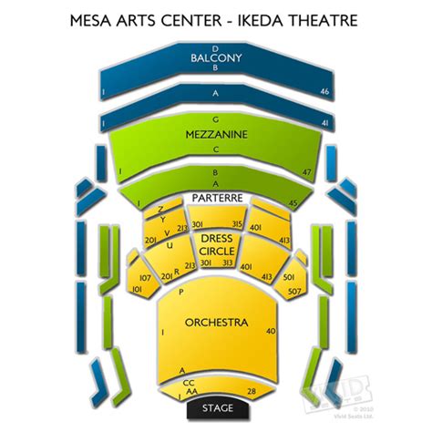 Ikeda Theater Seating Chart