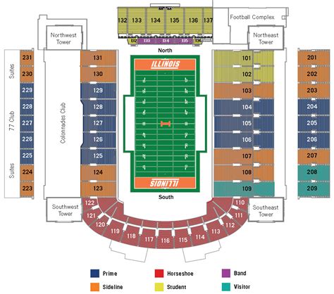 Illini Football Stadium Seating Chart