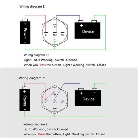 Illuminated Push Button Wiring Diagram