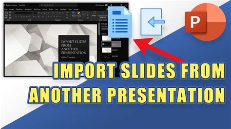 Import Template Powerpoint