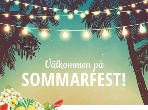 Inbjudan Sommarfest: Ett Minnesvärt Sommarfirande