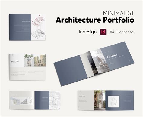 Indesign Portfolio Template Architecture