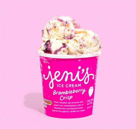 Indulge in Delight: Jenis Ice Cream Brambleberry Crisp, a Symphony of Taste