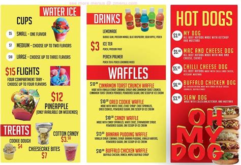 Indulge in Frozen Delights: The Macon Water Ice Menu That Will Quench Your Cravings