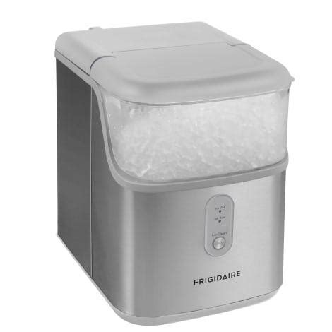 Indulge in the Extraordinary: Frigidaire 33 lbs Stainless Steel Crunchy Chewable Nugget Ice Maker