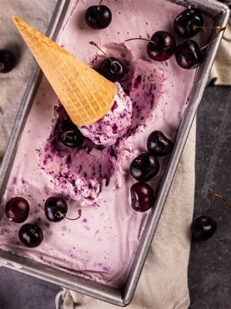 Indulge in the Summers Embrace: A Heartfelt Guide to Crafting Homemade Black Cherry Ice Cream