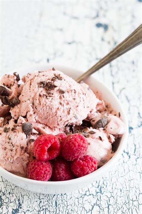 Indulge in the Sweet Embrace of Raspberry Chocolate Chip Ice Cream: A Journey of Delight