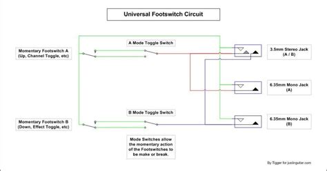 Industrial Foot Switch Wiring Diagrams