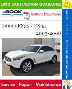 Infiniti Fx35 Fx45 Service Repair Manual Pdf 2006