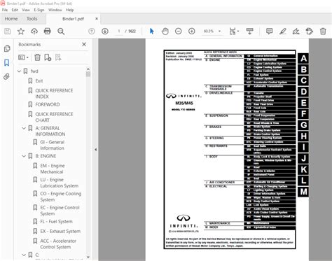 Infiniti M35 Y50 Series 2006 2007 Factory Service Repair Manual Download Pdf