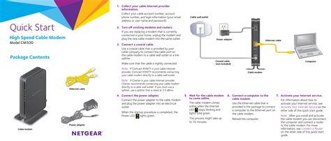 Infinity Comcast Home Internet Wiring