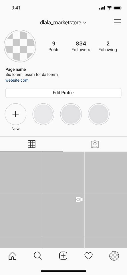 Instagram Feed Template