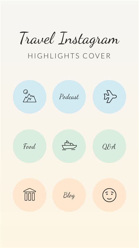 Instagram Highlight Cover Template