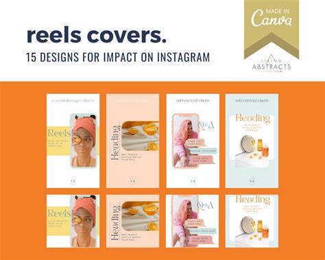 Instagram Reels Cover Template