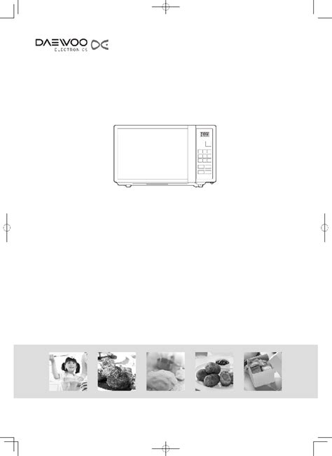 Instruction Manual For Daewoo Microwave