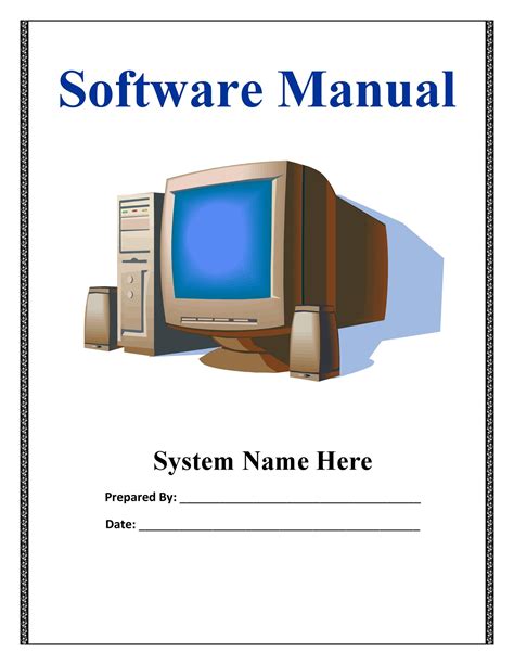 Instructions Manual Template