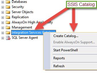 Integration Services Catalog In Sql Server 2017