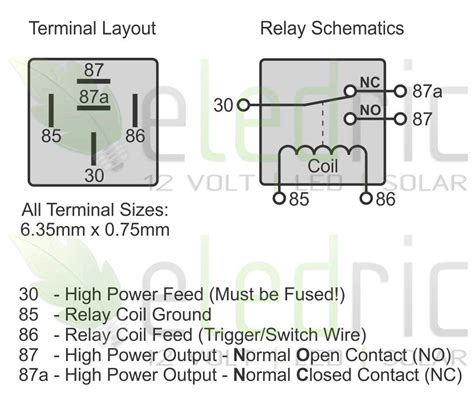 Interally Relay Wiring Diagram