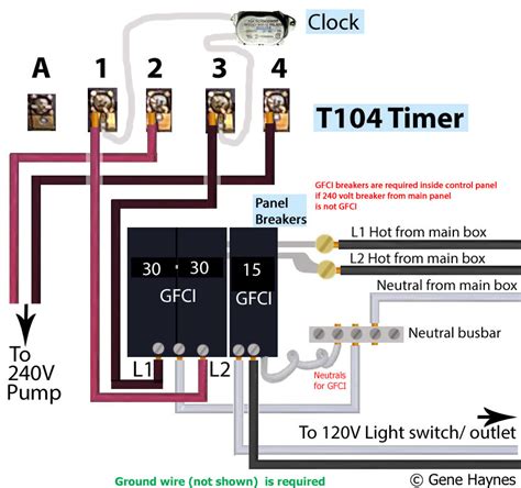 Intermatic Et171 Time Clock Wiring Diagram