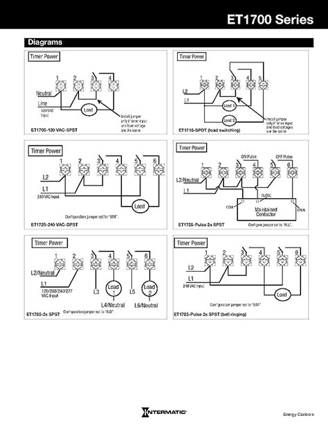 Intermatic T101 Timer Wiring Diagram