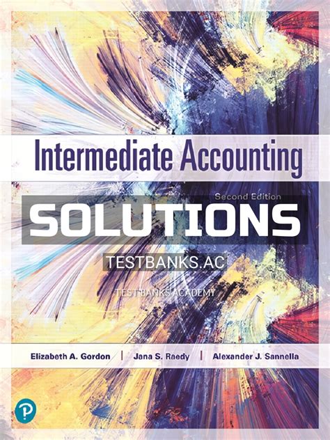 Intermediate Accounting Solutions Manual