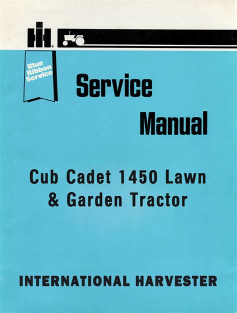 International Cub Cadet 1450 Manual