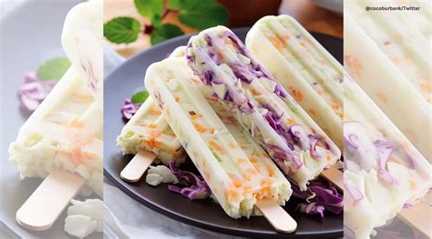 Introducing the Coleslaw Ice Pop: A Refreshing Treat for Every Occasion