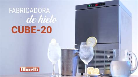 Introducing the Revolutionary Fabricadora de Hielo Moretti Cube 20: Your Ticket to Effortless Ice Making