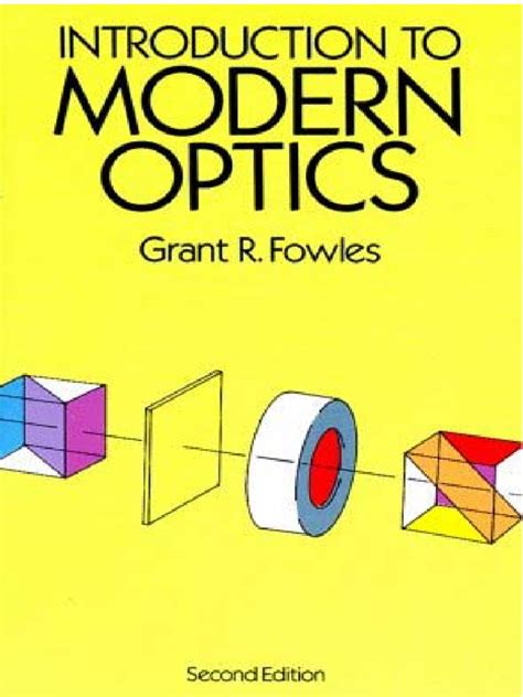 Introduction Modern Optics Solution Manual