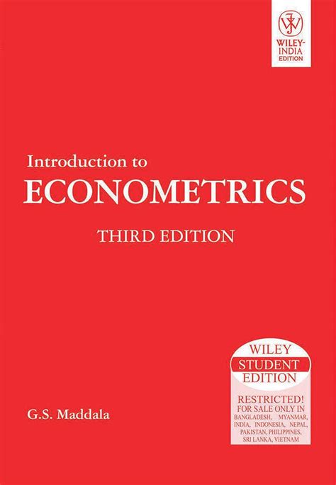 Introduction To Econometrics Maddala Solutions Manual