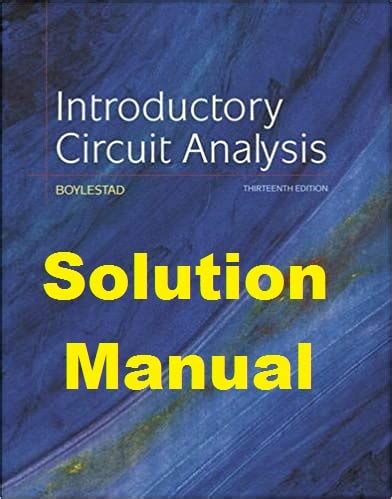 Introductory Circuit Analysis 10th Edition Solution Manual