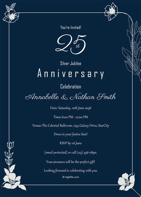 Invitation Template For Word