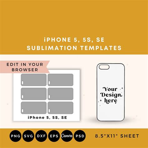 Iphone 5s Template Case
